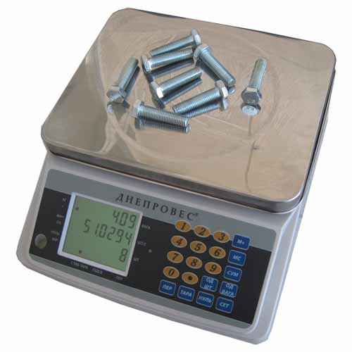 Фаcовочные весы F998-СЧ до 3 кг, 6 кг, 15 кг, 30 кг