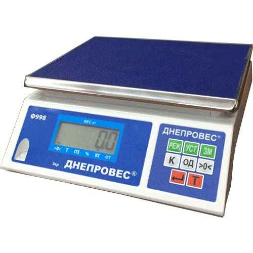 Фаcовочные весы Ф998-Л до 3 кг 6 кг 15 кг 30 кг
